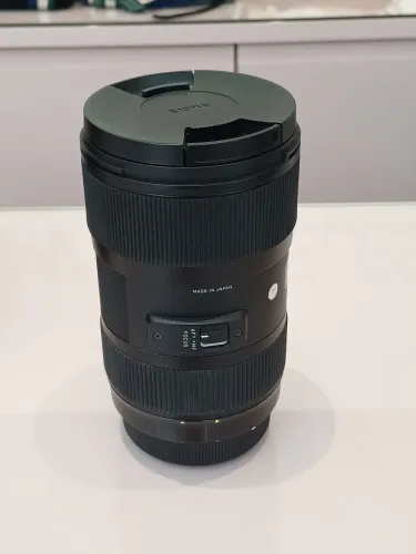 Lente Sigma 18-35mm 1:1.8 para canon