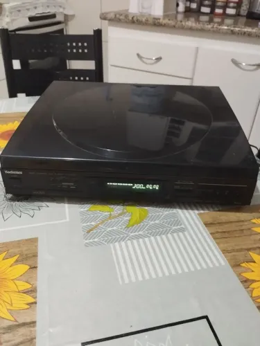 CD player Technics carrocel (5 cds)