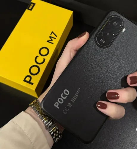 Poco M7 - Black - Global - 256Gb - Lacrado + Garantia