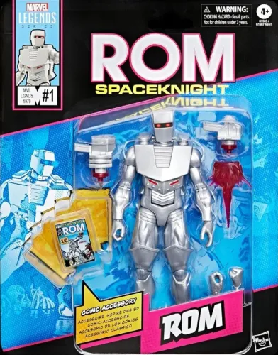 Rom Spaceknight Mini Comic Marvel Legends G1589 - Lacrado