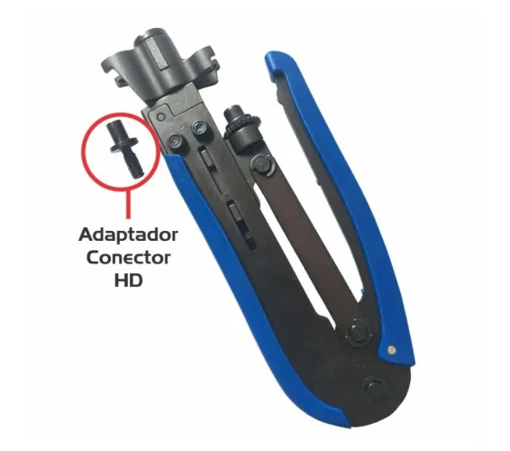 Alicate Crimpador Profissional HT548A<br>RG59/RG6/RG11/F/HD - HT548A<br><br> 