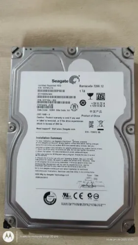 HD Seagate Barracuda 7200.12 1TB