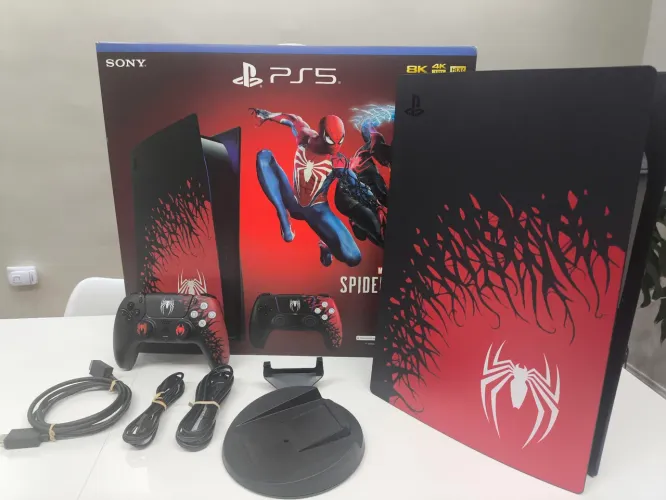 PS5 Spider-Man 2 Edição Limitada + jogo Spider-man 2mídia física 