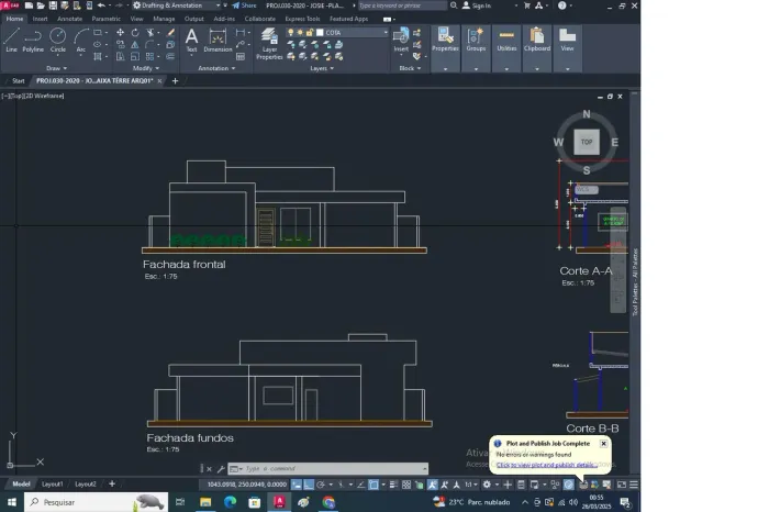 Projeto em Autocad Freelancer 