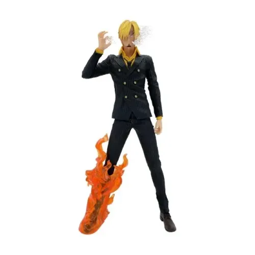 Sanji o cozinheiro de Terno Action Figure One piece Luffy do chapéu de palha 27cm
