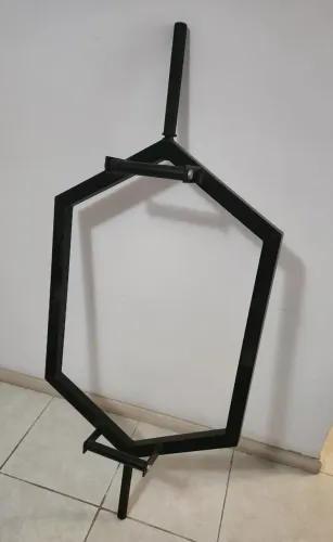 barra hexagonal para agachamento