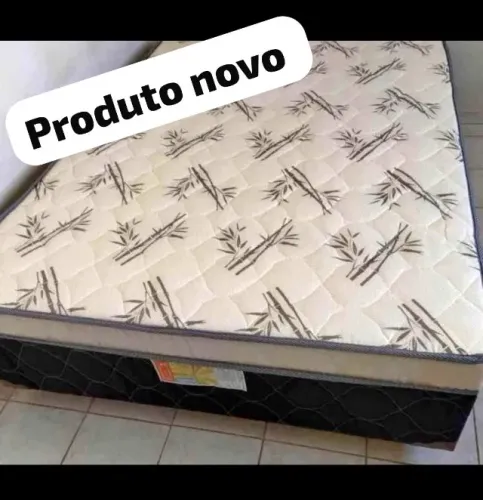 Cama box casal (novo) brinde