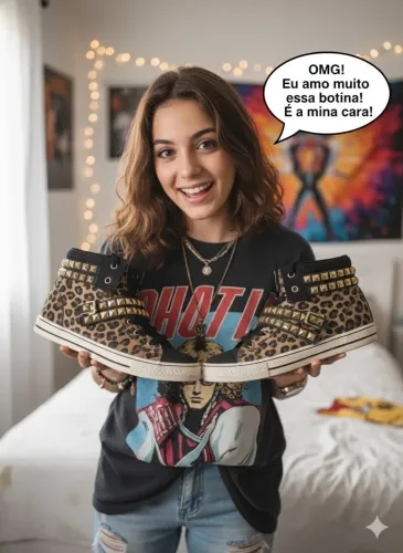 Tênis bota