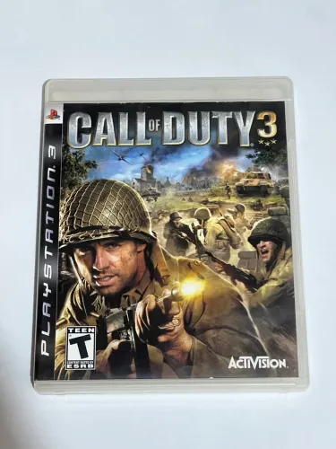 Call of Duty 3 - Playstation 3 - Raro - Raríssimo