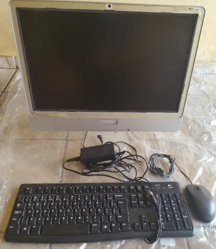 Computador All in One + Teclado Usb + Mouse Usb (Tudo Usado)