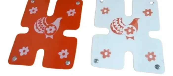 Par Descanso Em Ágata Para Panelas Travessas - Apoio - Cozinha Anos 60