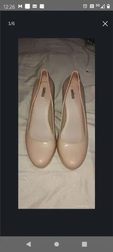 SAPATO MELISSA NUDE