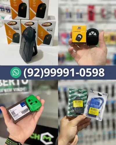 Controle para portão eletrônico de diversas marcas (loja na cidade nova)