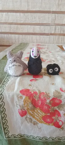 Studio Ghibli Totoro, No Face e Soot Sprite