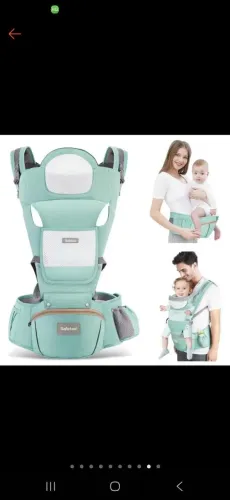 Canguru Ergonômico Safotad para Bebês (NOVO)