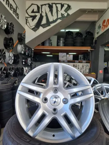 Jogo de rodas novas aro 15 4x108 Peugeot 308