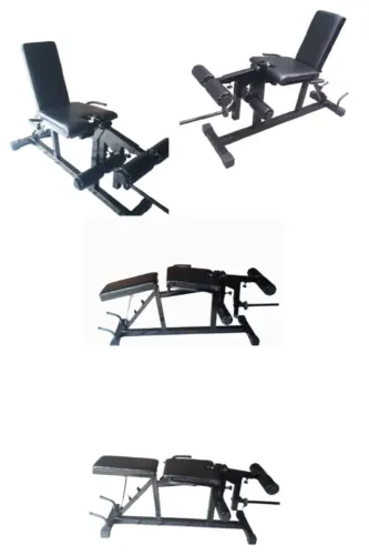 Cadeira Mesa Flexora E Extensora Para Anilhas Exercit 2 Em 1 - 2800,00
