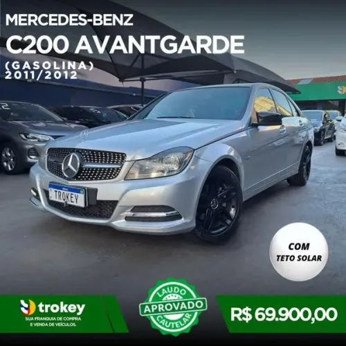 Mercedes-Benz C-200 Avantgarde 2.0 TB 16V 184cv Aut. 2012