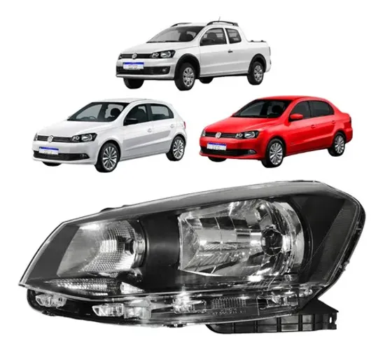 Farol Gol Saveiro Voyage G6 2013 2014 2015 2016 Simples Le