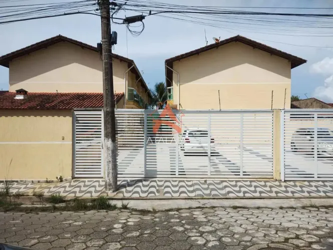 Casa de Condomínio com 2 quartos, Vila Atlântica, Mongaguá - R$ 325 mil, Cod: 2499