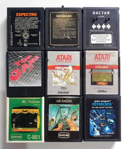 Jogos para Atari Usados Originais com Garantia