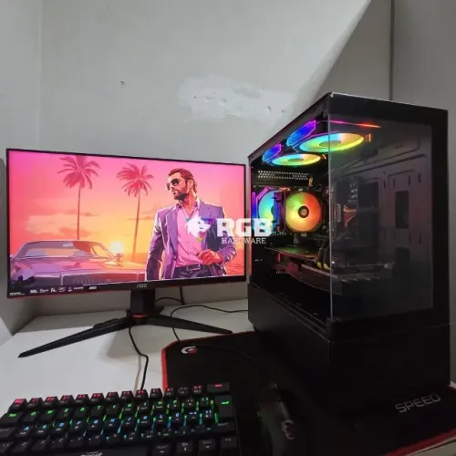 PC GAMER Ryzen 5 4650GE + ENTREGA GRÁTIS + 1 ANO DE GARANTIA EM 12X