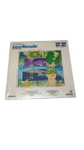 Laser Disc Album: Top Ten 90s Hits Karaoke Volume 1 Semi-Novo