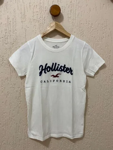 Camiseta Hollister California Branca