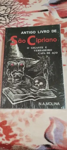 Livro Antigo São Cipriano - O Gigante e Verdadeiro - Capa de Aço
