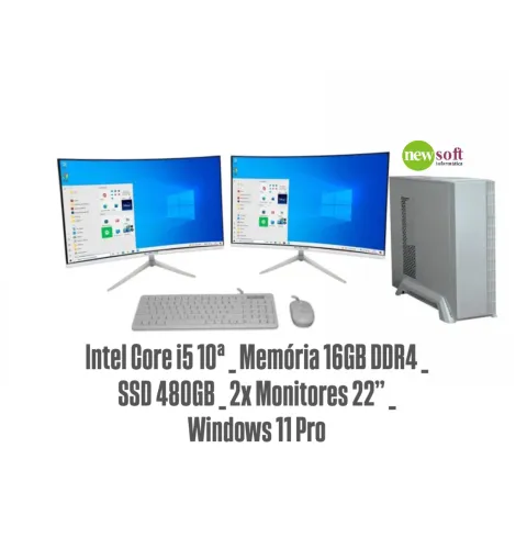 Computador Branco Intel Core i5