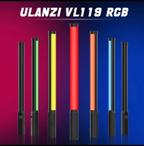 Ulanzi Vl119 bastão de luz led Novo
