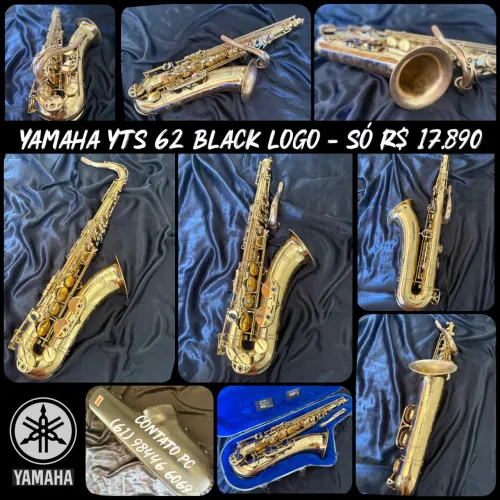 Sax Tenor Yamaha 62 Black Logo Revisado/Promoção