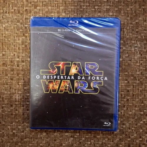 Star Wars O Despertar da Força Blu-ray Novo Lacrado