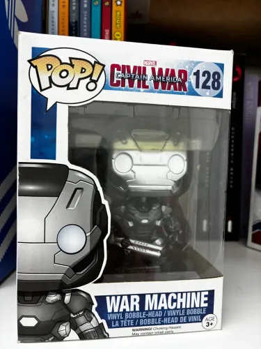 Funko Pop Capitão América 3 War Machine Civil War 128
