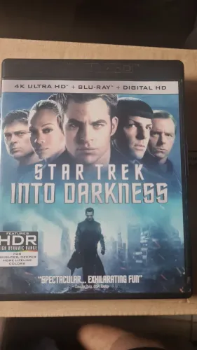 BLU RAY 4K STAR TREK INTO THE DARKNESS