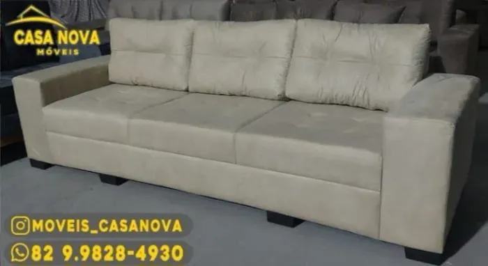 Sofá 260cm - Casa Nova Móveis