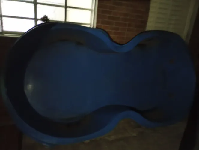 Piscina modelo feijão azul 1000litro