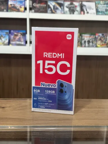 Celular Xiaomi Redmi 15c 128GB Novo 12x Sem Juros Loja