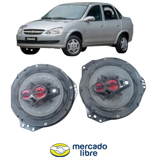 Alto Falante Triaxial De 6 Polegadas Hurricane Modelo Triak