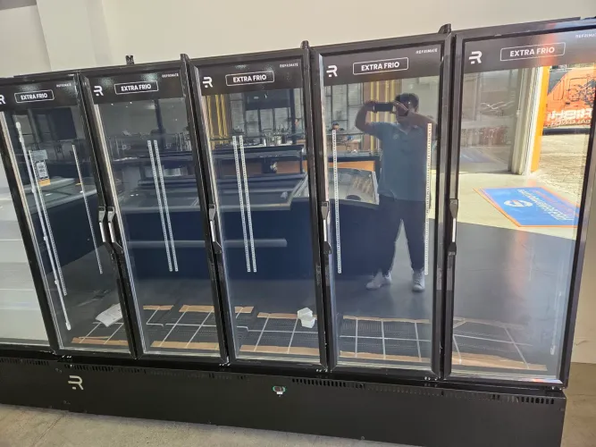 refrigerador 5 portas para cervejas/carnes - a pronta entrega 