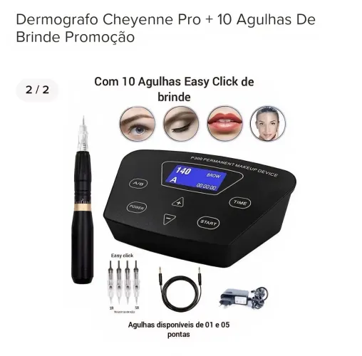 Dermógrafo Cheyenne Pro - Nunca usado