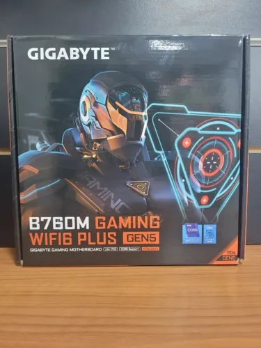 Placa-mãe B760M Gaming Plus WiFi - COM GARANTIA