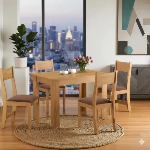(PAGA SOMENTE NA ENTREGA) Mesa de Jantar Palace com Cadeiras Brisa Bombom
