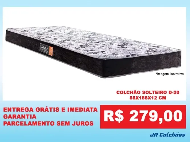 Colchão Solteiro  - Colchão D33 e Outros