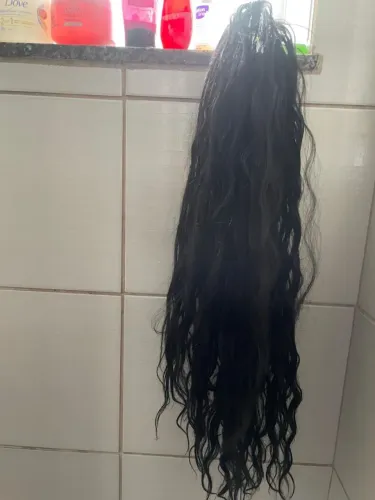 Mega Hair/Aplique de Cabelo Natural Ondulado