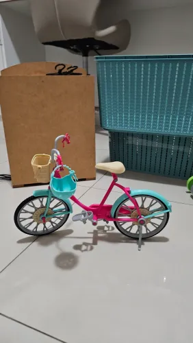 Bicicleta da boneca Barbie