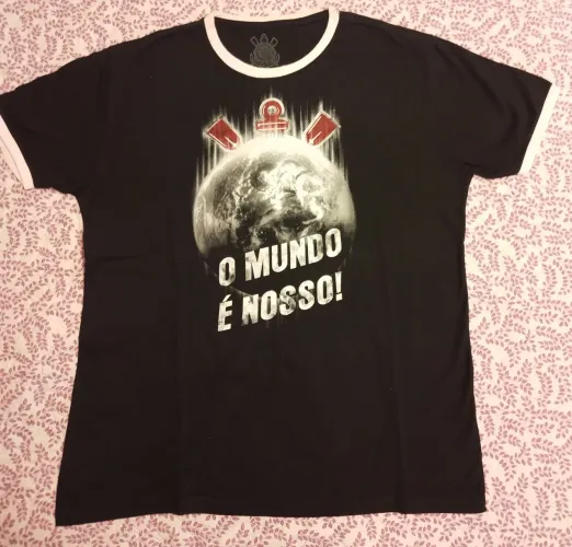 Camiseta Corinthians O mundo é nosso