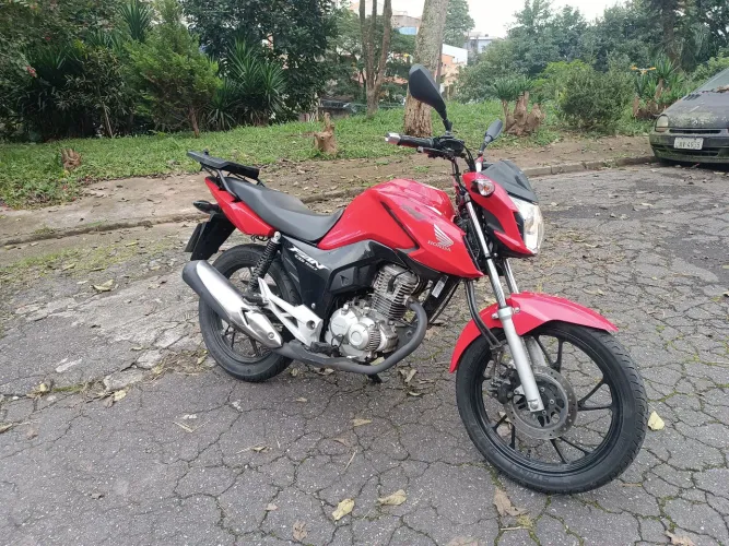 Honda CG Fan 160 2024 - KM baixo - Aceito Trocas - Abaixo de tabela