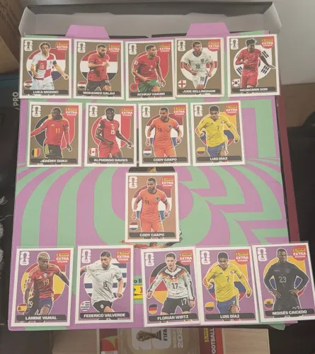 Figurinha Extra Legends Copa 2026