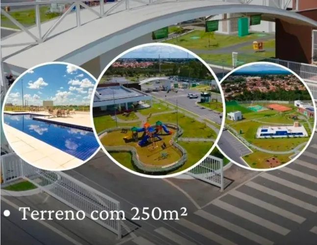 Lote condomínio primor das torres 250mts